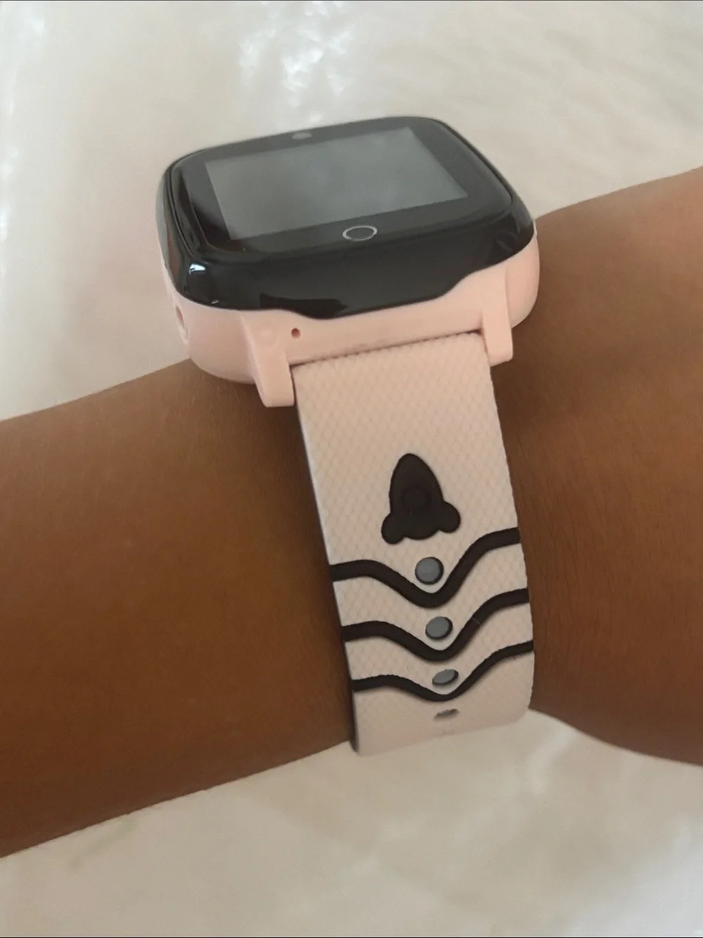 Smart Touch Kids' Watch - Light Pink